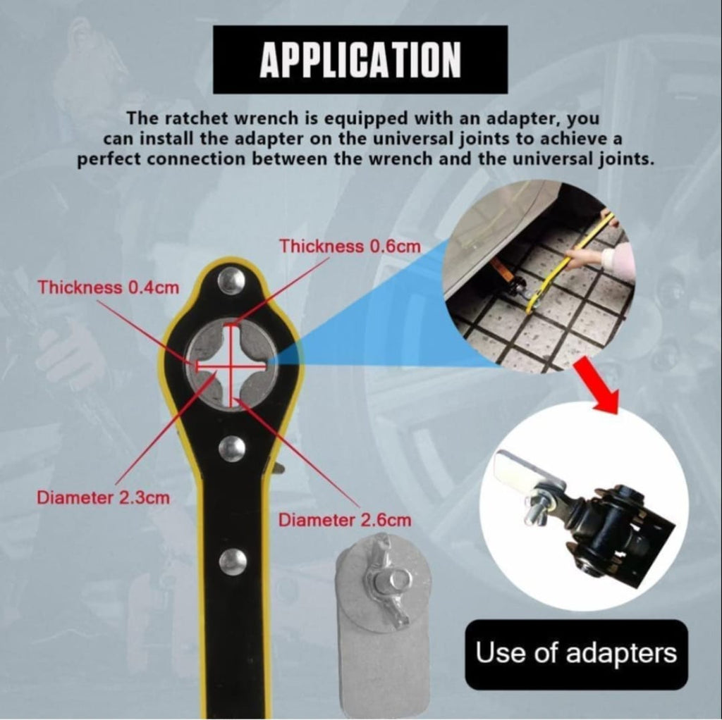 CAR JACK RITCHET WRENCH